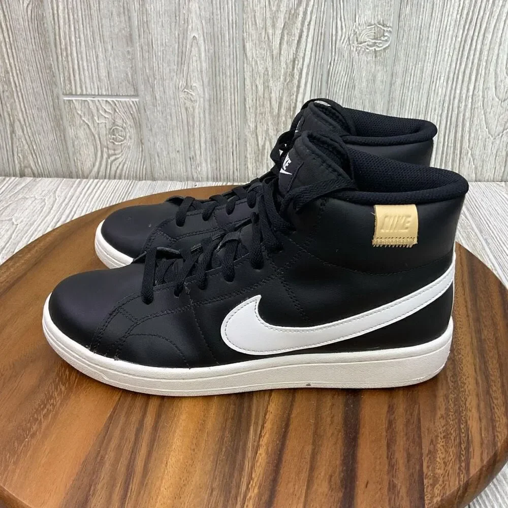 Nike Men's Size 9 Court Royale 2 Mid Rise Black Onyx 2020 Athletic Shoes